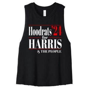 Hoodrats For Harris 2024 Women's Racerback Cropped Tank