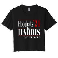 Hoodrats For Harris 2024 Women's Crop Top Tee