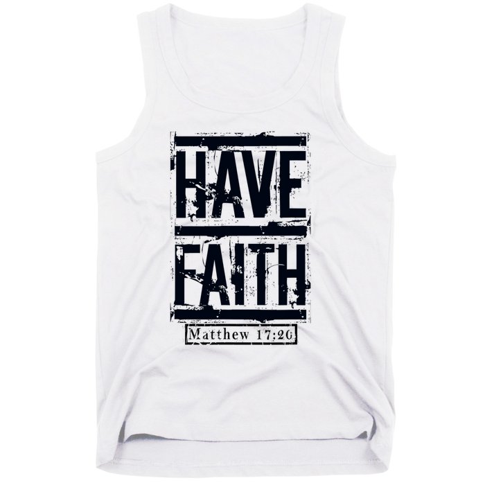 Have Faith Tank Top