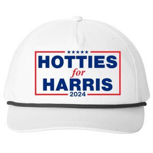 Hotties For Harris Snapback Five-Panel Rope Hat