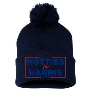 Hotties For Harris Pom Pom 12in Knit Beanie