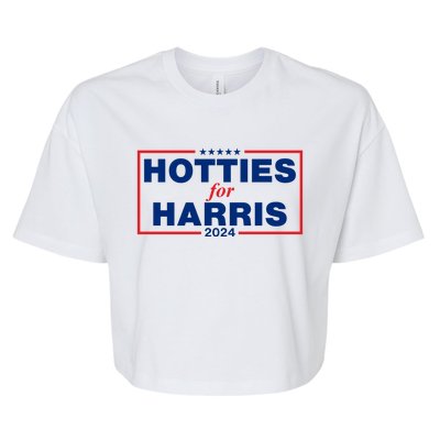 Hotties For Harris Bella+Canvas Jersey Crop Tee