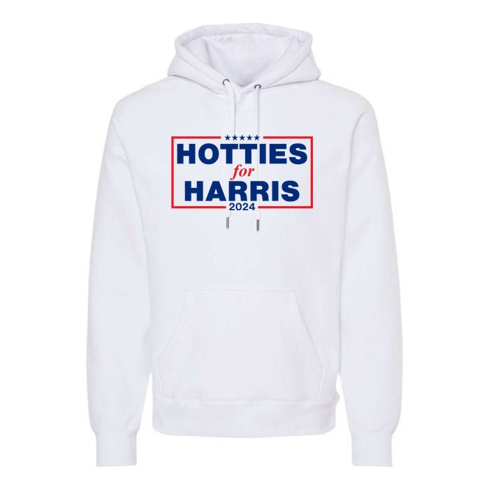 Hotties For Harris Premium Hoodie