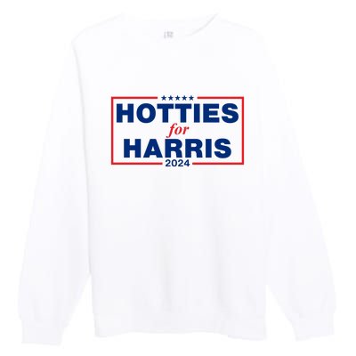 Hotties For Harris Premium Crewneck Sweatshirt