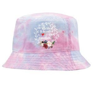 Heart Floral Happiness Gift Tie-Dyed Bucket Hat