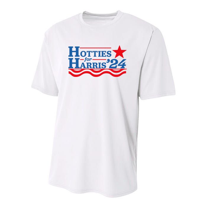 Hotties For Harris Youth Performance Sprint T-Shirt