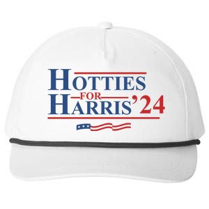 Hotties For Harris Snapback Five-Panel Rope Hat