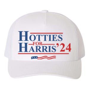 Hotties For Harris Yupoong Adult 5-Panel Trucker Hat