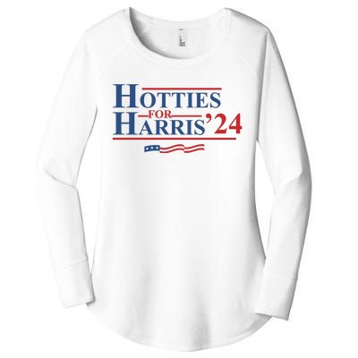 Hotties For Harris Women's Perfect Tri Tunic Long Sleeve Shirt