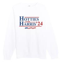 Hotties For Harris Premium Crewneck Sweatshirt