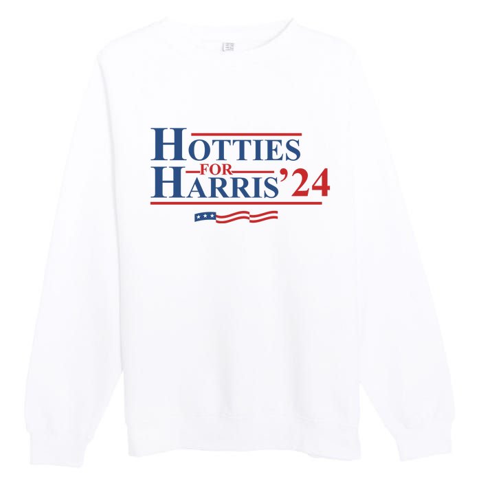 Hotties For Harris Premium Crewneck Sweatshirt