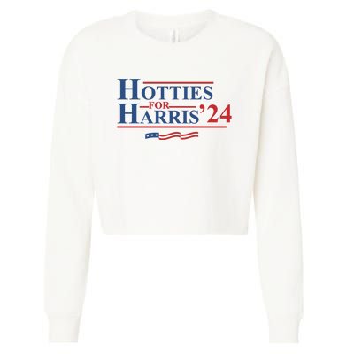 Hotties For Harris Cropped Pullover Crew