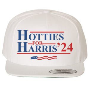 Hotties For Harris Wool Snapback Cap