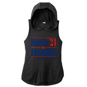 Hotties For Harris Ladies PosiCharge Tri-Blend Wicking Draft Hoodie Tank