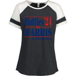 Hotties For Harris Enza Ladies Jersey Colorblock Tee