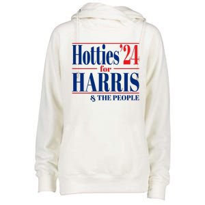 Hotties For Harris Womens Funnel Neck Pullover Hood