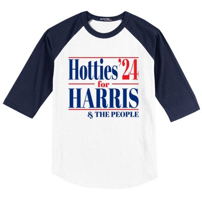 Hotties For Harris Baseball Sleeve Shirt