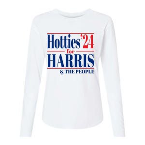 Hotties For Harris Womens Cotton Relaxed Long Sleeve T-Shirt