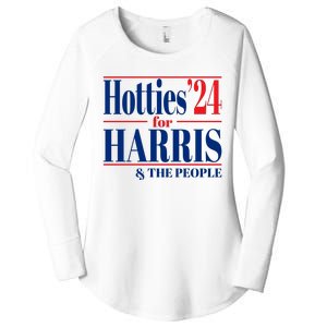 Hotties For Harris Women's Perfect Tri Tunic Long Sleeve Shirt