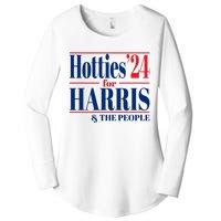 Hotties For Harris Women's Perfect Tri Tunic Long Sleeve Shirt