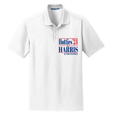 Hotties For Harris Dry Zone Grid Polo