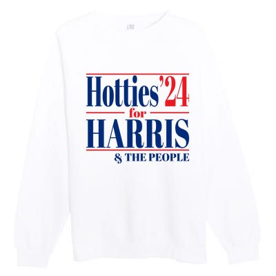 Hotties For Harris Premium Crewneck Sweatshirt