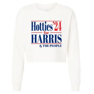 Hotties For Harris Cropped Pullover Crew