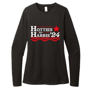 Hotties For Harris Womens CVC Long Sleeve Shirt