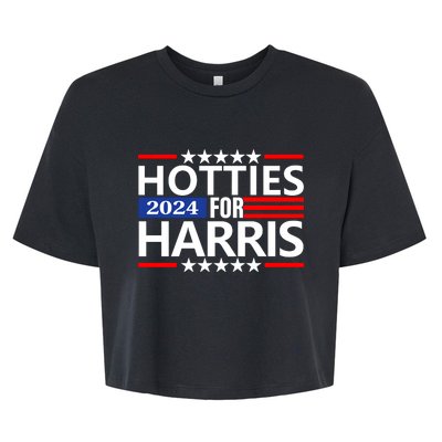 Hotties For Harris Bella+Canvas Jersey Crop Tee