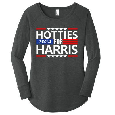 Hotties For Harris Women's Perfect Tri Tunic Long Sleeve Shirt