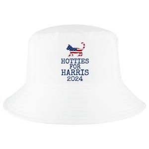 Hotties For Harris 2024 Cat Ladies Kamala Cool Comfort Performance Bucket Hat