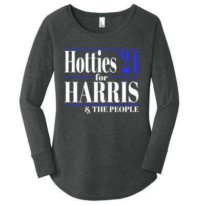 Hotties For Harris Women's Perfect Tri Tunic Long Sleeve Shirt