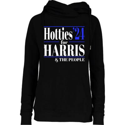 Hotties For Harris Womens Funnel Neck Pullover Hood