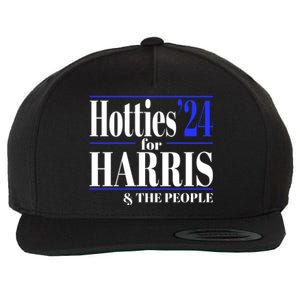 Hotties For Harris Wool Snapback Cap