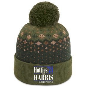 Hotties For Harris The Baniff Cuffed Pom Beanie