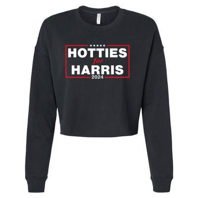 Hotties For Harris Cropped Pullover Crew