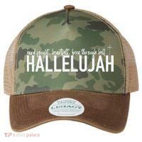 Hard Fought Heartfelt Been Through Hell Hallelujah Christian Legacy Tie Dye Trucker Hat