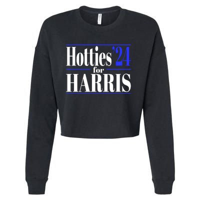 Hotties For Harris Cropped Pullover Crew