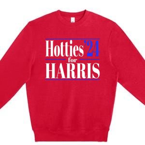 Hotties For Harris Premium Crewneck Sweatshirt