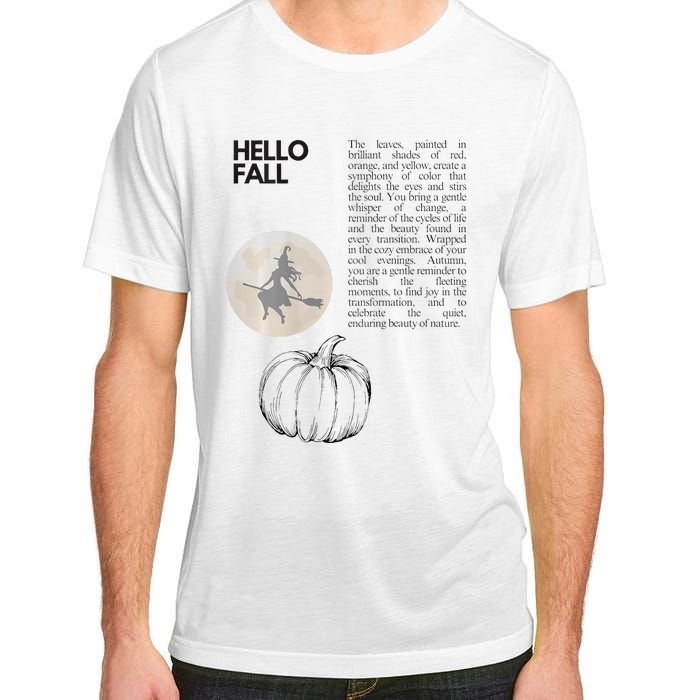 Hello Fall Adult ChromaSoft Performance T-Shirt