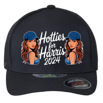 Hotties For Harris 2024 Election Political Statet Flexfit Unipanel Trucker Cap