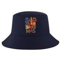 Hallothanksmas Funny Halloween Thanksgiving Christmas Cool Comfort Performance Bucket Hat