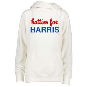 Hotties For Harris Womens Funnel Neck Pullover Hood