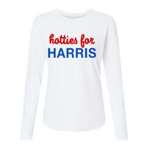 Hotties For Harris Womens Cotton Relaxed Long Sleeve T-Shirt