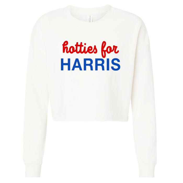 Hotties For Harris Cropped Pullover Crew