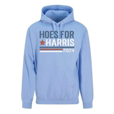 Hoes For Harris 24 Hotties For Harris 2024 Unisex Surf Hoodie