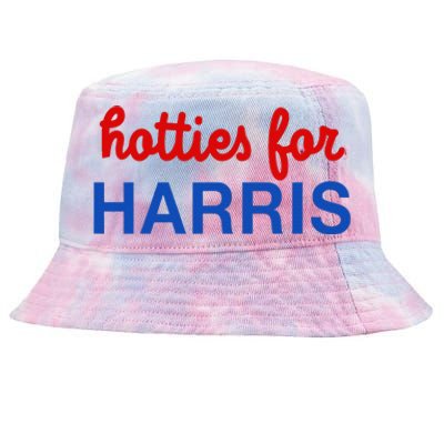 Hotties For Harris Tie-Dyed Bucket Hat