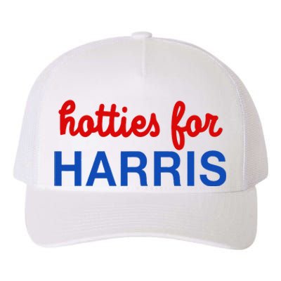 Hotties For Harris Yupoong Adult 5-Panel Trucker Hat