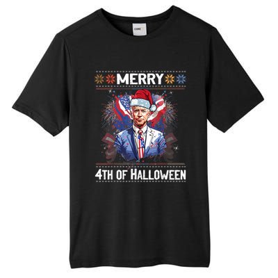 Halloween Funny Happy 4th Of July Anti Joe Biden Tall Fusion ChromaSoft Performance T-Shirt