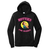 Hotties For Harris Election 2024 Women's Pullover Hoodie